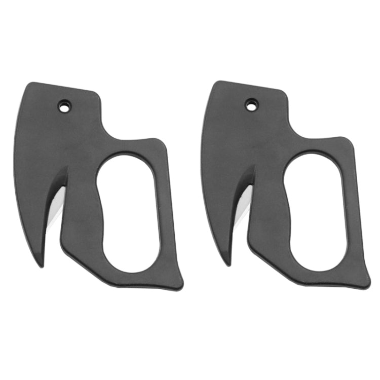 2pcs Multi-purpose Paper Cutting Stainless Steel Blade Letter Opener