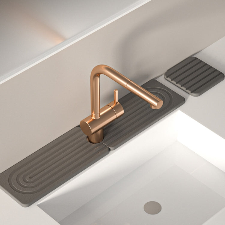 Diatomite Absorbent Mat Fast Drying Stone Kitchen Bathroom Faucet Sink Drainage Mat