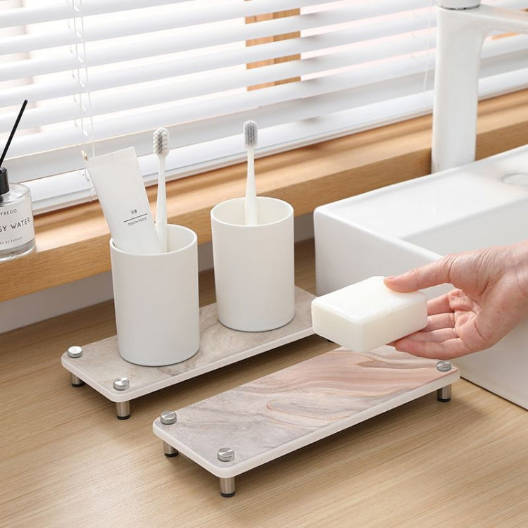 Diatomite Shelf Kitchen Sink Storage Absorbent Mat Bathroom Washstand Quick Drying Coaster