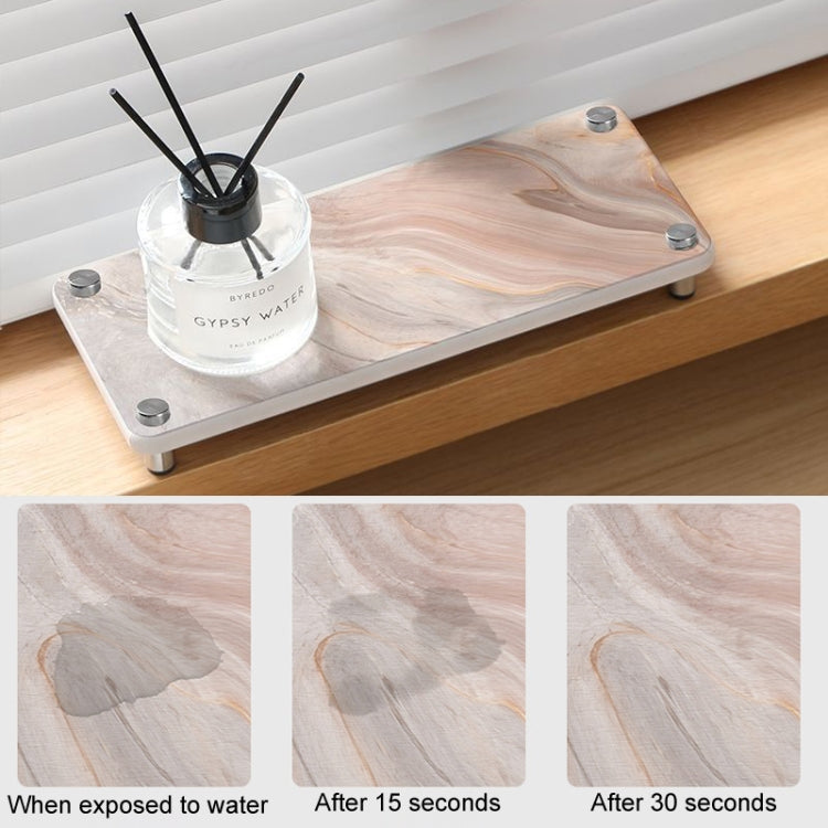 Diatomite Shelf Kitchen Sink Storage Absorbent Mat Bathroom Washstand Quick Drying Coaster