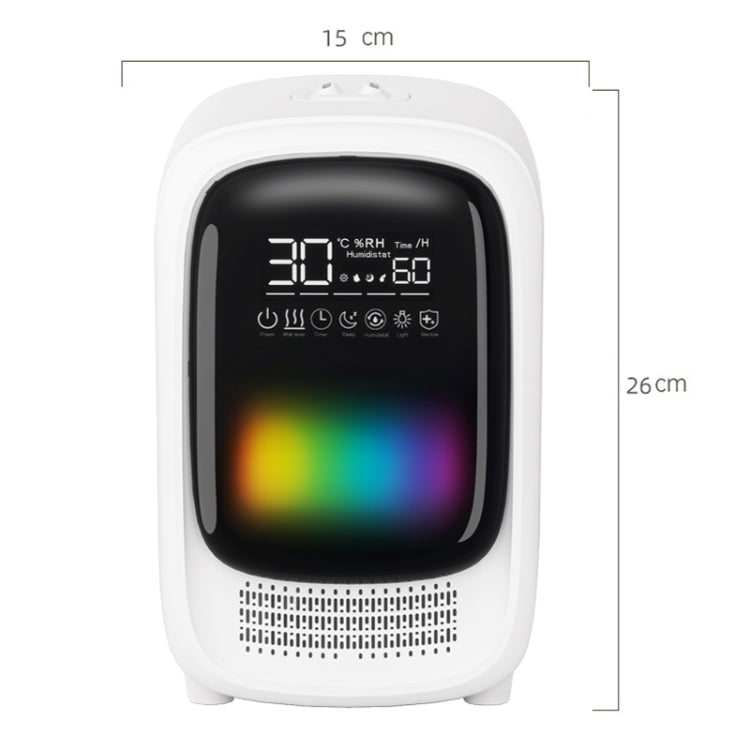 FS101 3.5L Colorful Light Home Bluetooth Music Aromatherapy Humidifier