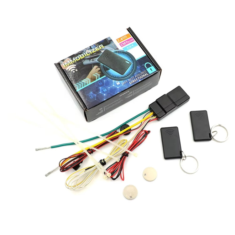 NENGKEE 12V 2.4Ghz Car Smart Lock Anti-Theft Device Immobilizer