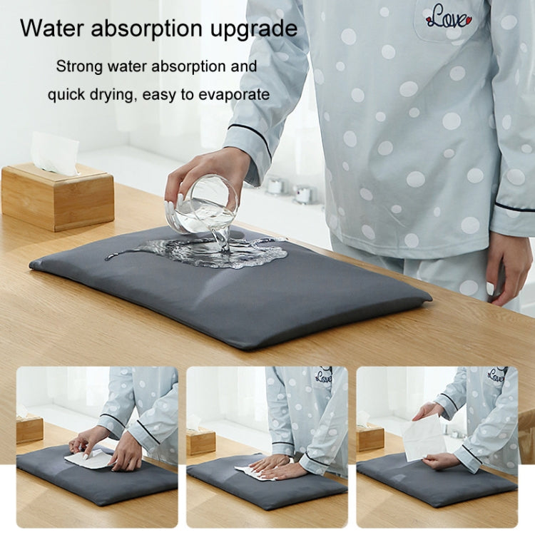 Diatomaceous Earth Water-absorbing Quick-drying Floor Mat Bathroom Non-slip Diatom Mud Soft Mat