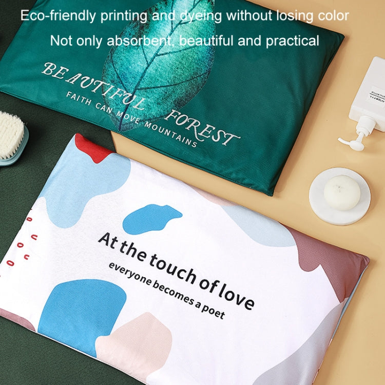 Diatomaceous Earth Bathroom Water-absorbing Quick-drying Foot Mat Toilet Anti-slip Soft Floor Mat