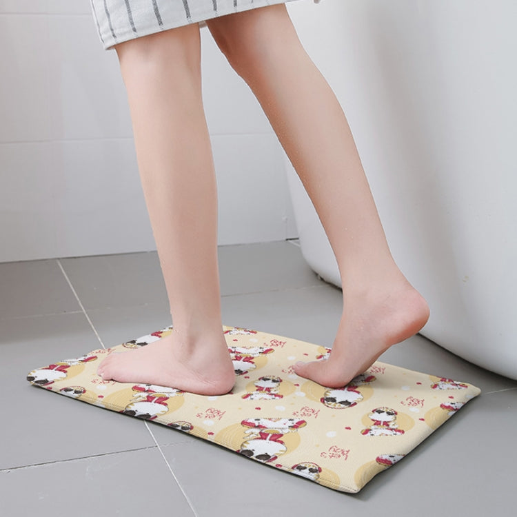 Diatomaceous Earth Bathroom Water-absorbing Quick-drying Foot Mat Toilet Anti-slip Soft Floor Mat