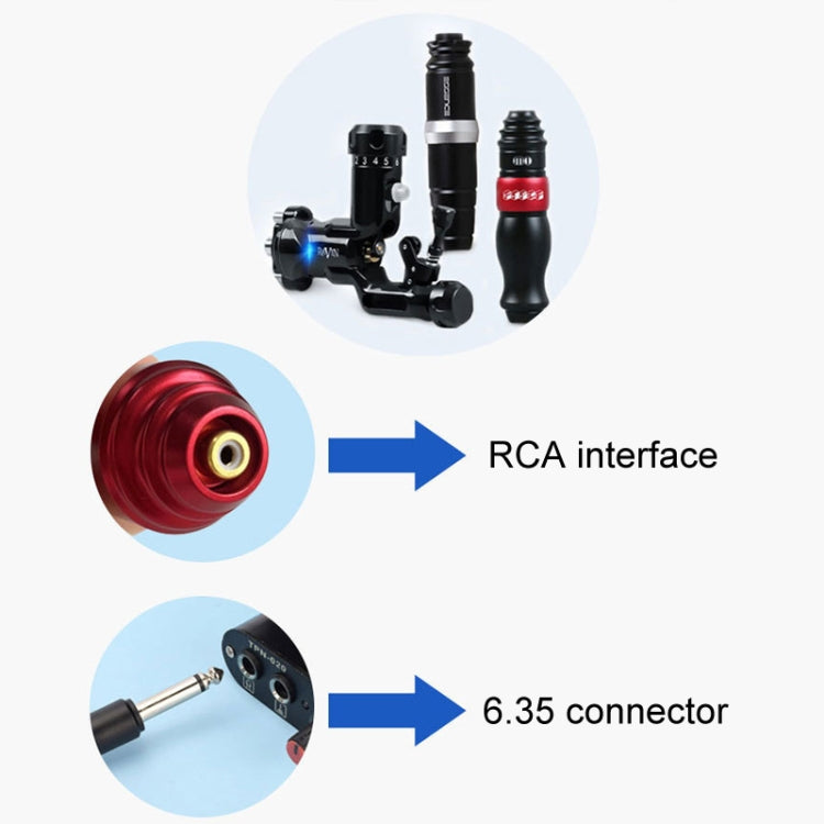 RCA Elbow Tattoo Pen Motor Connector Power Cord
