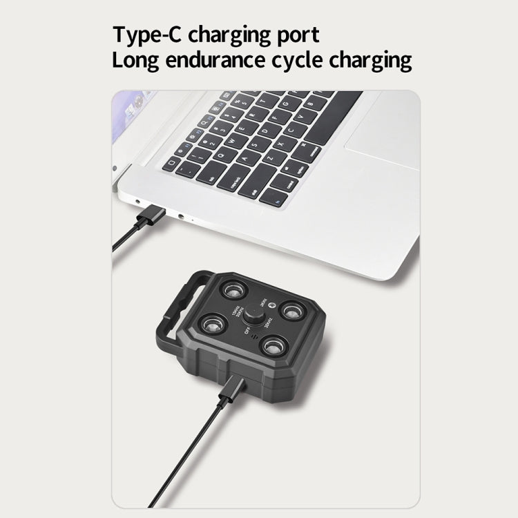 AI Intelligent Recognition Ultrasonic Bark Stopper Portable Dog Training Device Repellent