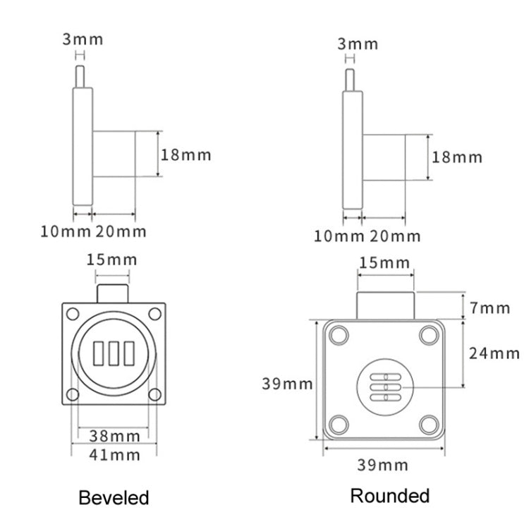 Home Cabinet Desk Drawer Combination Lock Lockers File Security Latches