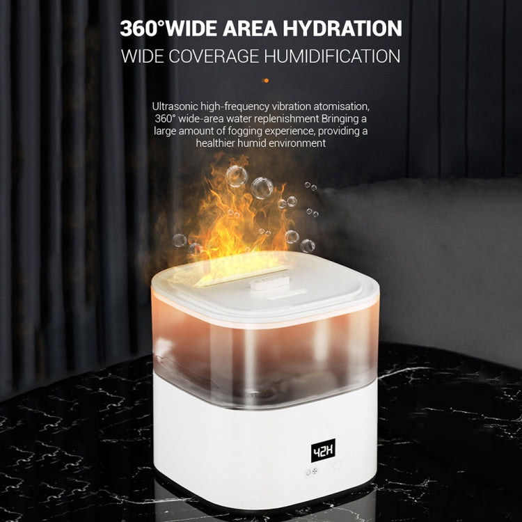 JSQ-58 1.1L large Capacity Digital Display Flame Atomization Humidifier