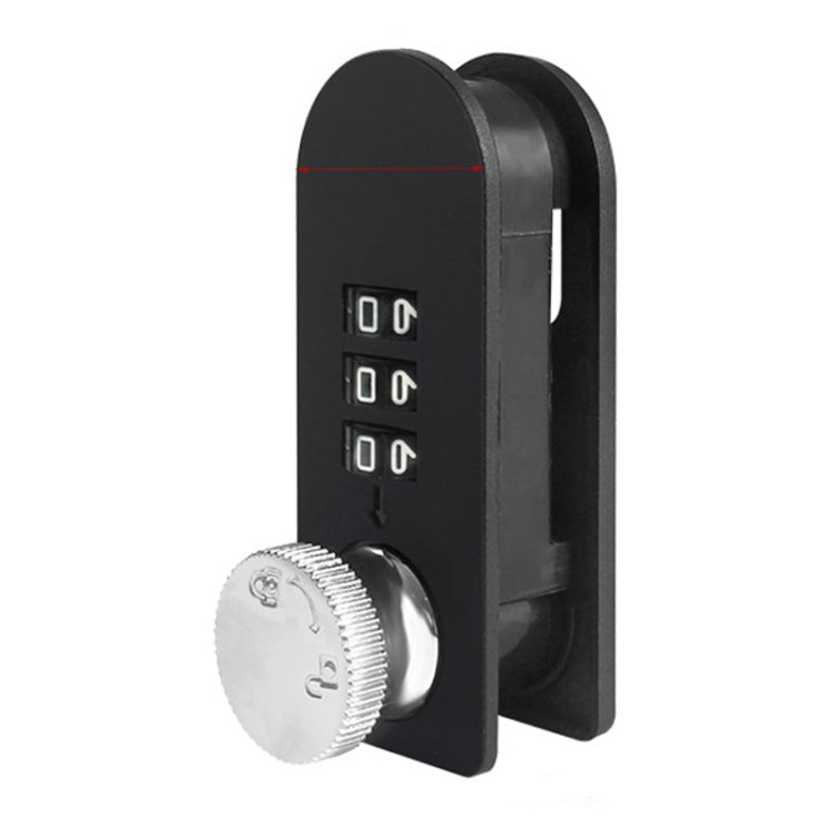 Home Drawer Locker Mechanical Dial And Quarter Turn Combination Lock