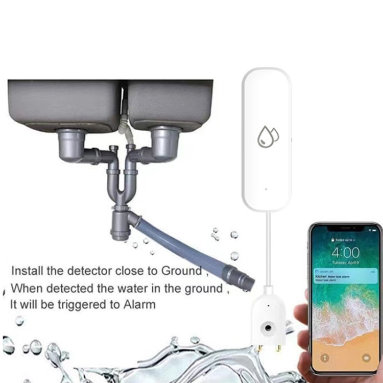 Water Leak Alarm Remote Monitoring Flood Leak Detector