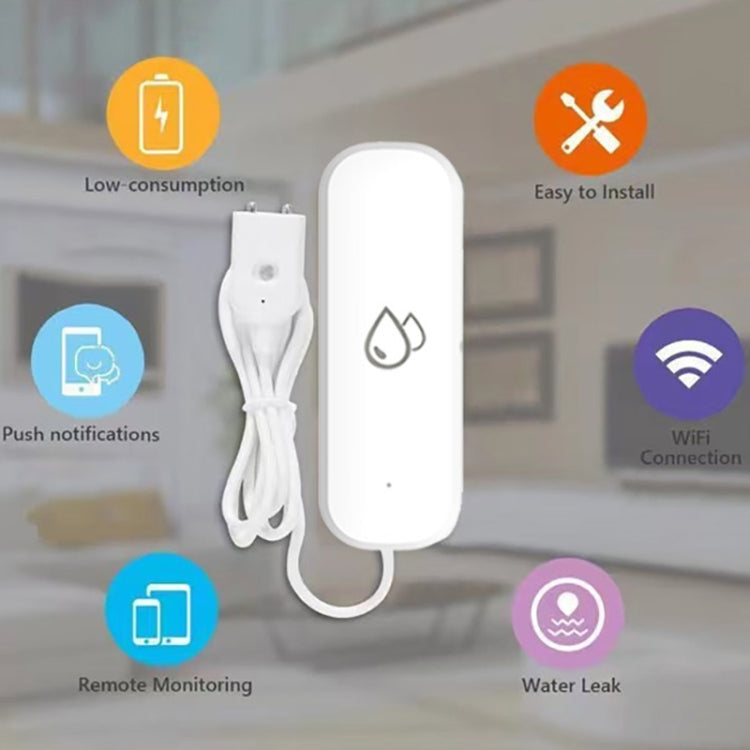 Water Leak Alarm Remote Monitoring Flood Leak Detector