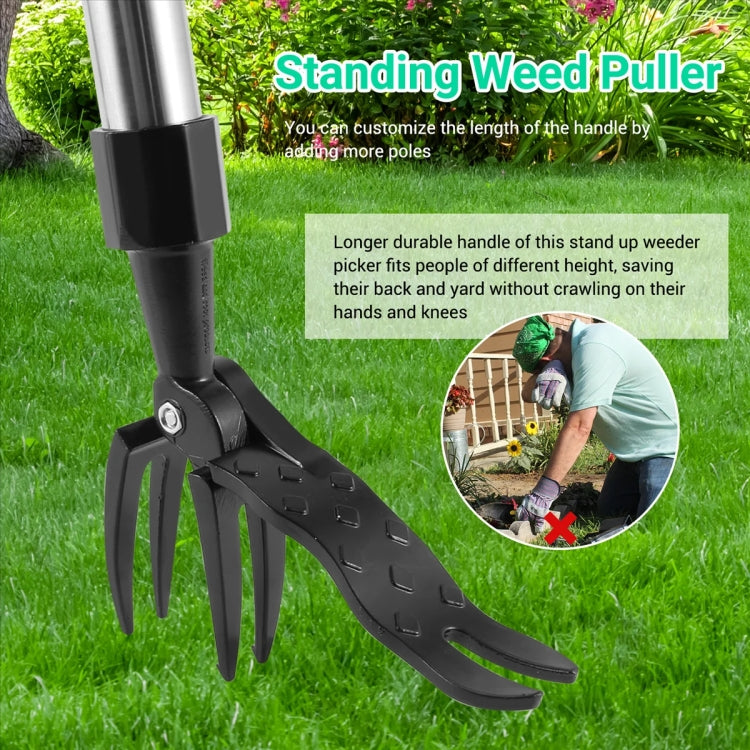 Manual Vertical Foot Weeding Rooting Tool