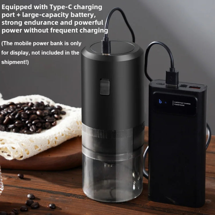 USB Rechargeable Adjustable Coarse and Fine Household Portable Electric Coffee Bean Grinder