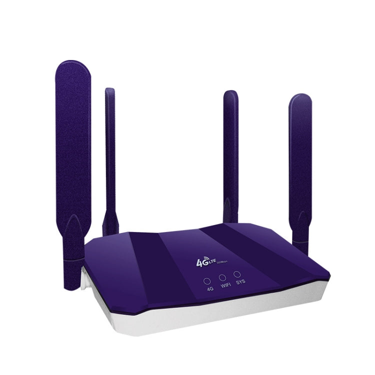 4G WiFi6 SIM Card CPE Wireless Router, EU Plug