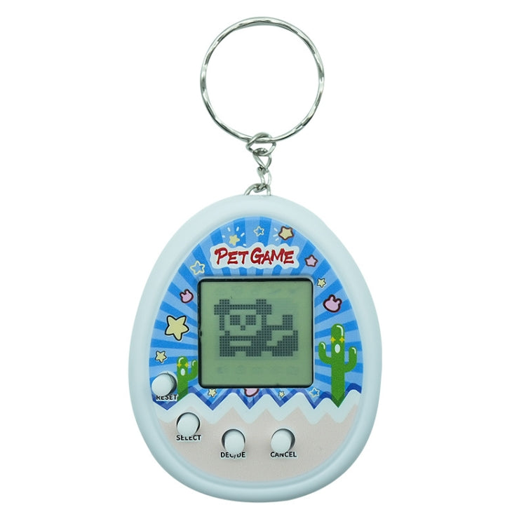 Electronic Pet Game Toy Feed Genie Nostalgic Virtual Cyber Digital Game Keychain Toy For Kids