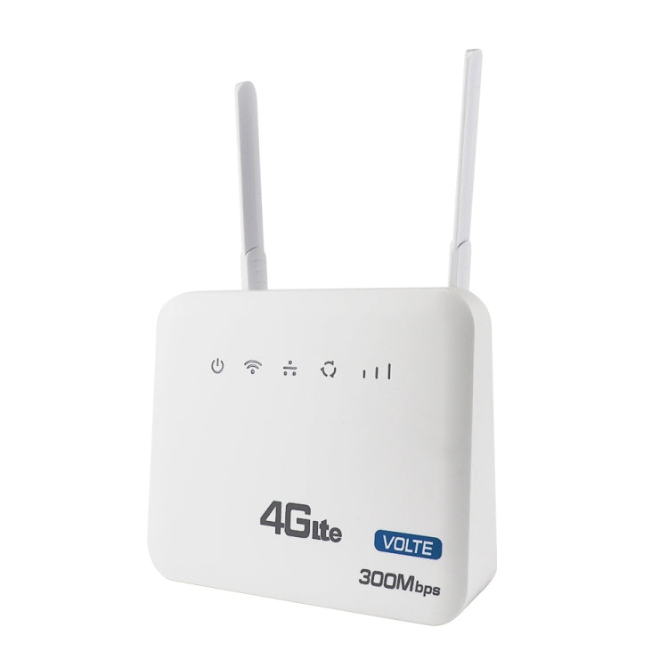 4G WiFi6 VOLTE CPE Wireless SIM Card Router With RJ45+RJ11, EU Plug