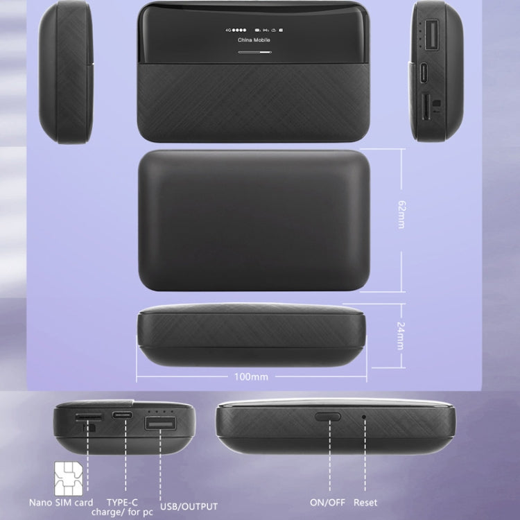 4G Mobile SIM Card Router Portable WiFi