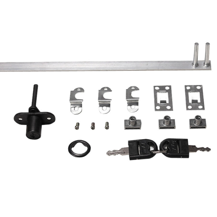 Home Office Desk Drawer Triple Connect File Cabinet Lock