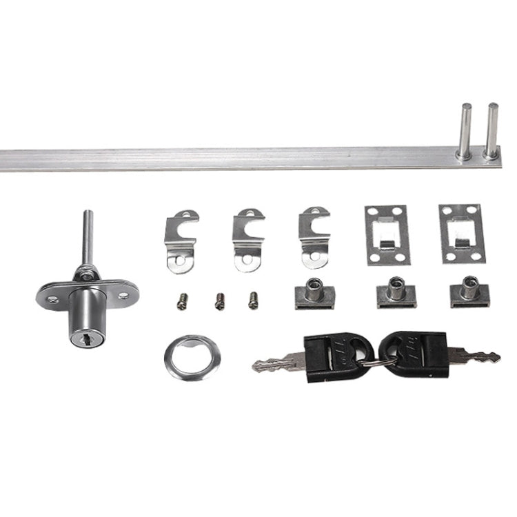 Home Office Desk Drawer Triple Connect File Cabinet Lock