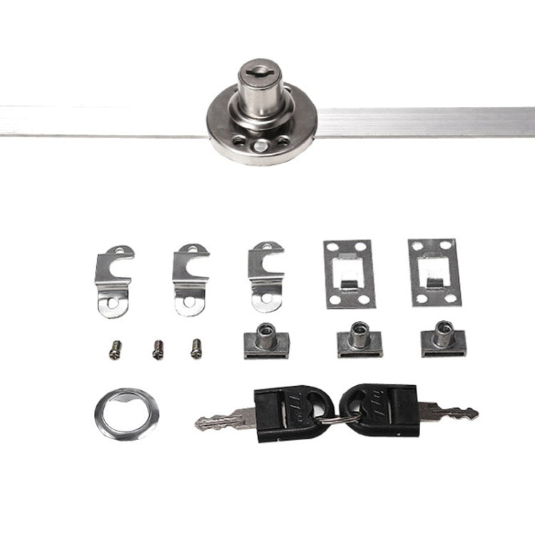 Home Office Desk Drawer Triple Connect File Cabinet Lock