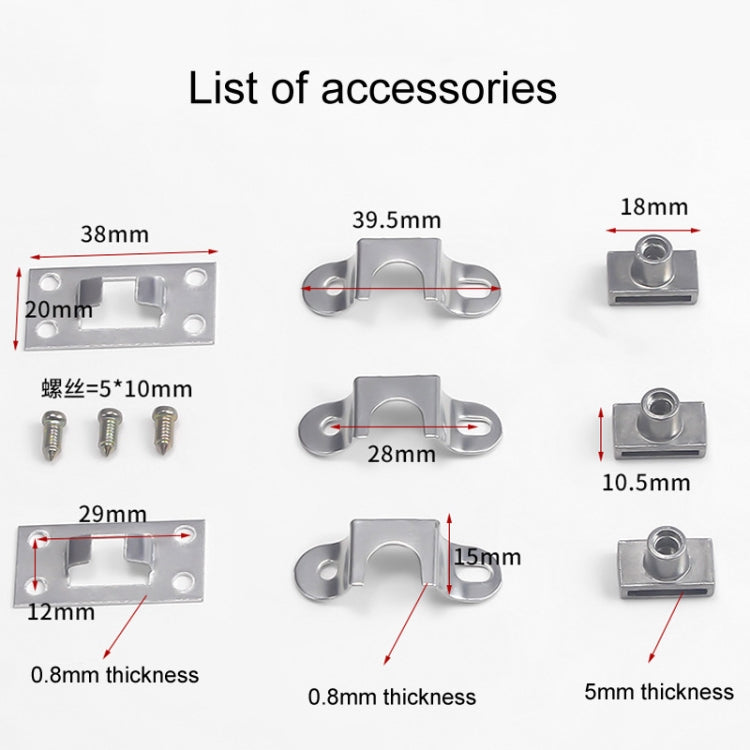 Home Office Desk Drawer Triple Connect File Cabinet Lock