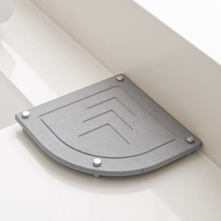 Bathroom Countertop Drying Mat Diatomite Water-Absorbent Quick-Drying Coaster Fan Shaped Drainage Mat