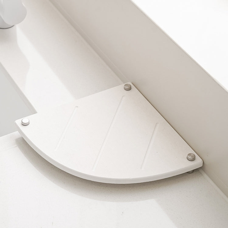 Bathroom Countertop Drying Mat Diatomite Water-Absorbent Quick-Drying Coaster Fan Shaped Drainage Mat
