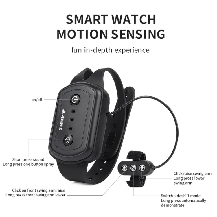 Eight Wheel Stunt Robot Dog Smart Gesture Sensor RC Kids Toy Car With Lights Music Spray Car