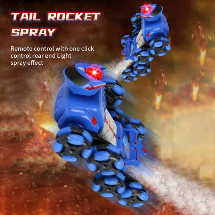 2.4G Kids Remote Control Toy Car Stunt Robot Dog Gesture Sensor Lights Music Spray Climbing Car