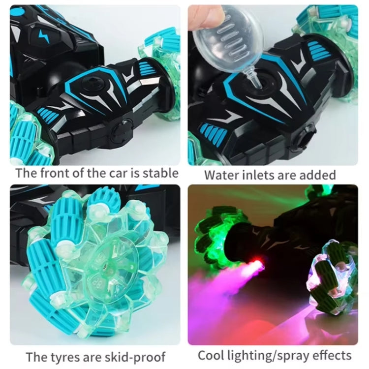 2.4G Spray RC Car Gesture Sensor Music Lights Twist Stunt Drift Car Double Side Driving Buggy Toy