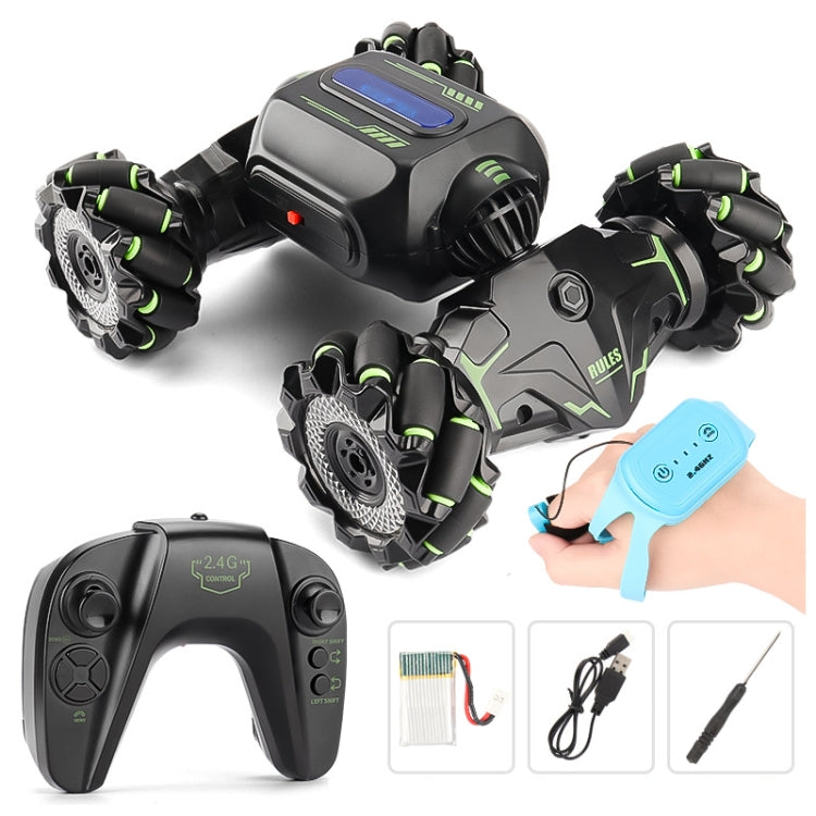 Children RC Car Toy Lights Electric Gesture Sensor Remote Control Twisting Stunt Car