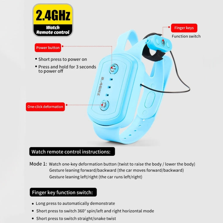 Children RC Car Toy Lights Electric Gesture Sensor Remote Control Twisting Stunt Car