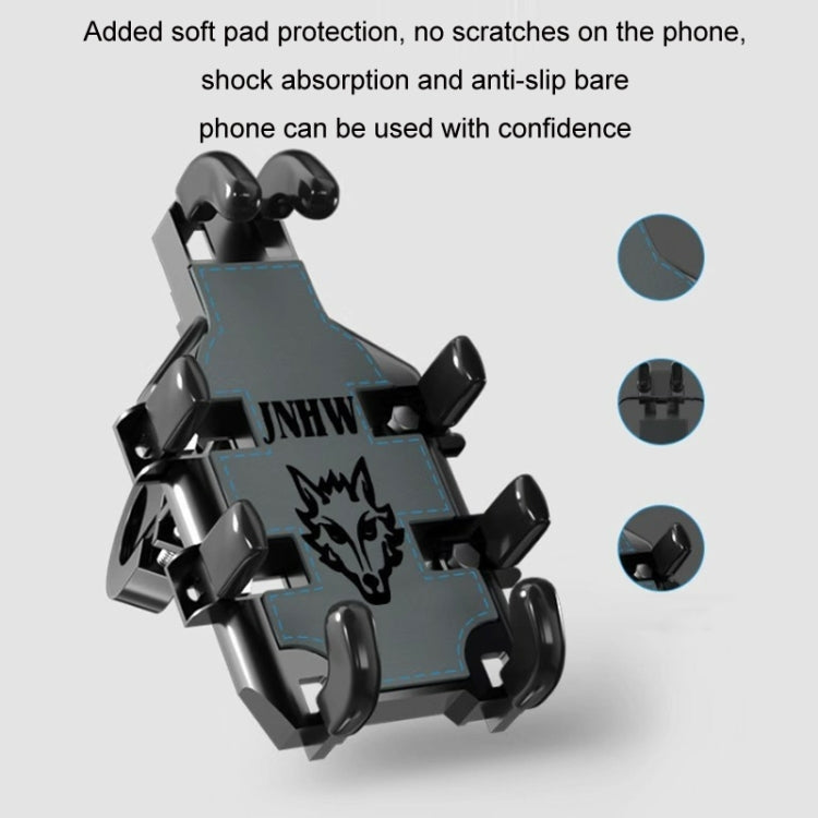 JNHW Motorcycle Bicycle Eight Claw Mobile Phone Navigation Shockproof Bracket