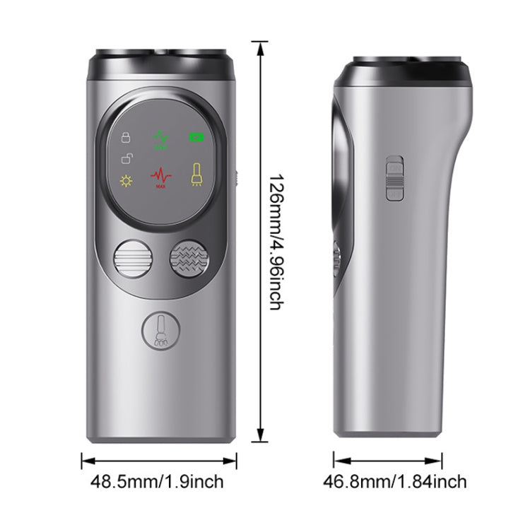 Ultrasonic Three-head Barking Stopper Dog Training Device with Flashing Light