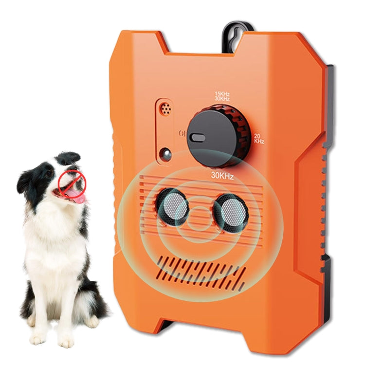 Ultrasonic Bark Stopper Anti-barking Dog Training Device With 3 Modes