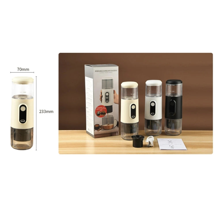 Wireless Portable Coffee Machine Compatible With Ground Coffee & NS Capsule