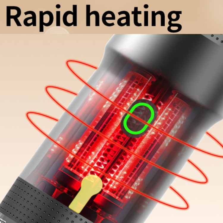 12V 3 In 1 Car Self-heating Coffee Machine Compatible With Large / Small Capsules and Ground Coffee, EU Plug