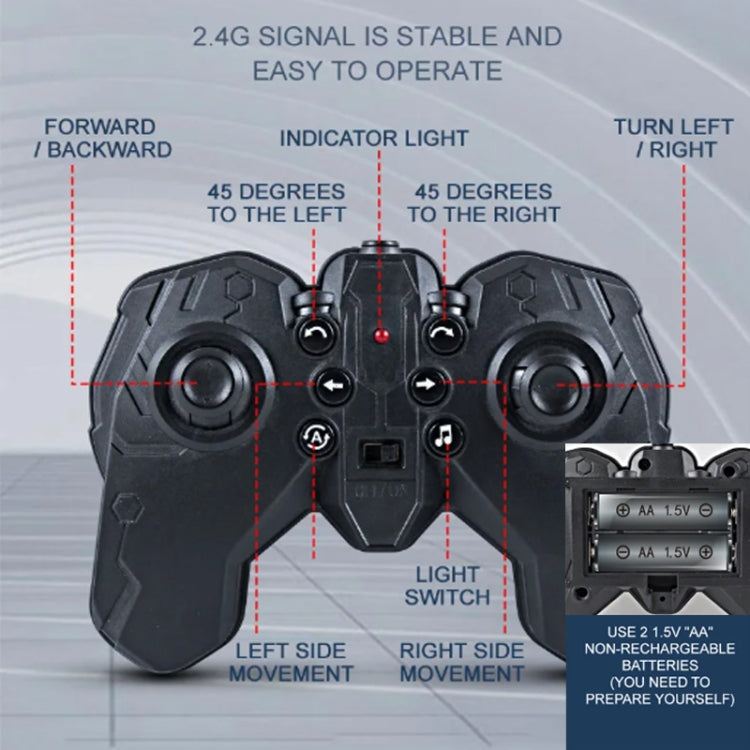 2.4G Stunt RC Car Drift Car Double-sided Racing Tumble Buggy Toy