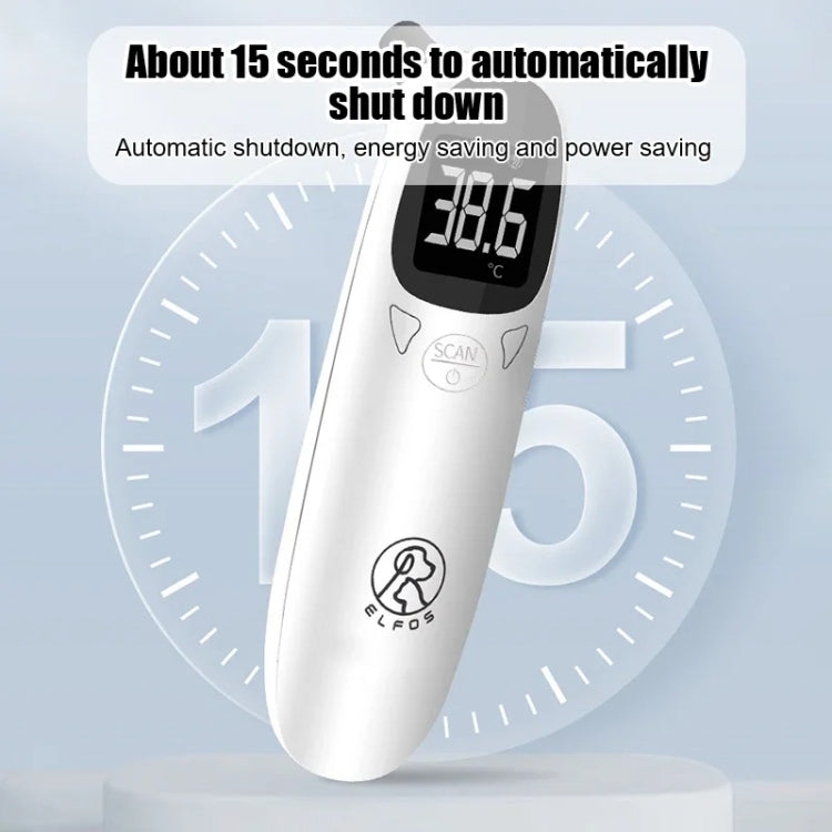ELOFS EF-07 Pet Dog Cat Ear Digital Thermometer Accurate Infrared Measuring Animal Thermometer