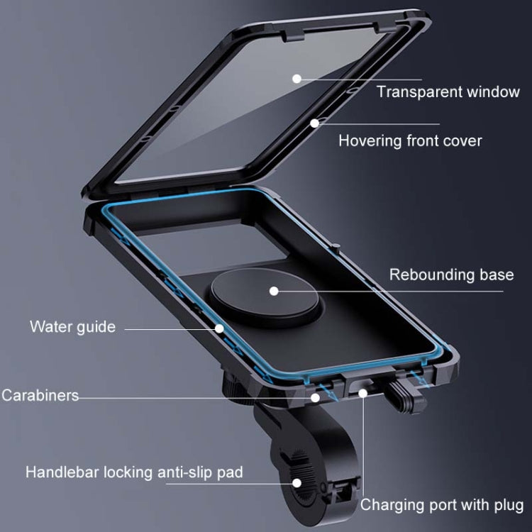 Bicycle Fixed Rotatable Waterproof Cell Phone Navigation Bracket