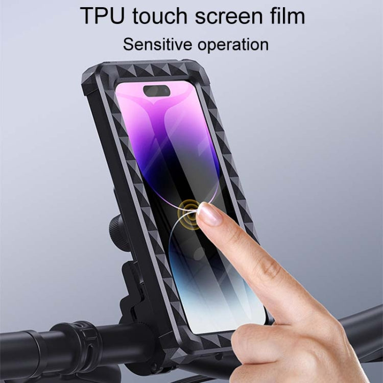 Bicycle Fixed Rotatable Waterproof Cell Phone Navigation Bracket