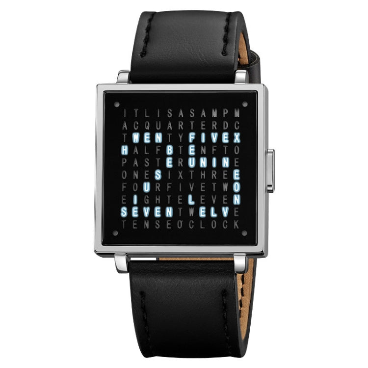 SKMEI Multi-function Letter Display Dial Square Men Electronic Watch