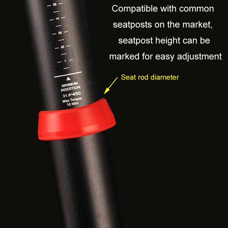 10pcs Mountain Road Bike Seatpost Waterproof Dustproof Cover