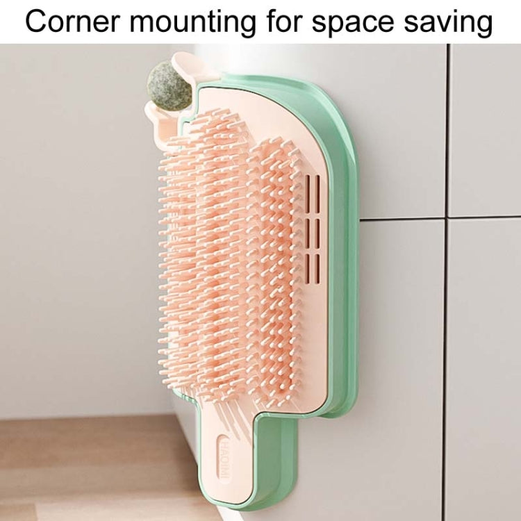 Cats Corner Self-Exciting Ice-Cream Scrubber Pet Massage Brush Toy