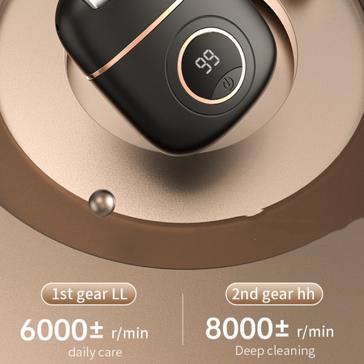 Electric Foot Grinder for Removing Dead Skin and Calluses with 2 Alloy Grinding Heads and LED Lighting