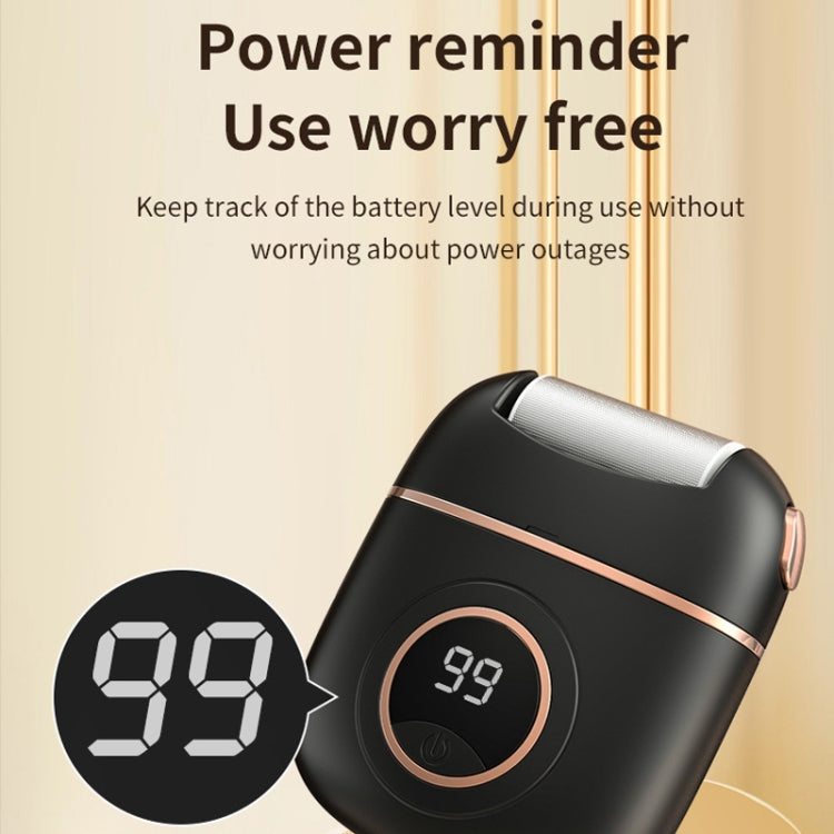 Electric Foot Grinder for Removing Dead Skin and Calluses with 2 Alloy Grinding Heads and LED Lighting