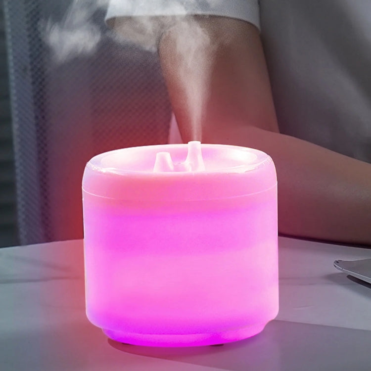 300ml Colorful Flame Aromatherapy Machine USB Power Household Silent Humidifier Aroma Diffuser
