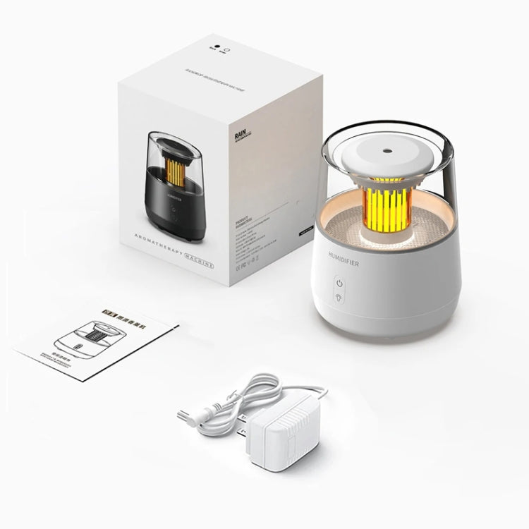Raindrop Candlelight Aromatherapy Diffuser Air Humidifier with Colorful Lights