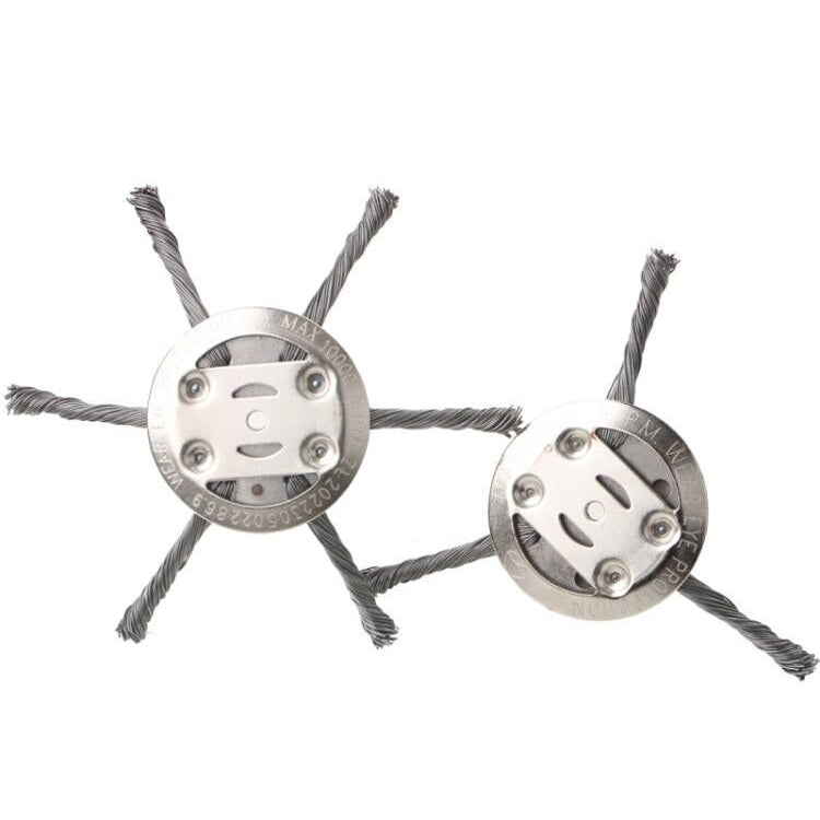 Steel Wire Weeding Wheel Twisted Wire Weeding Disc Mower Blade Accessories